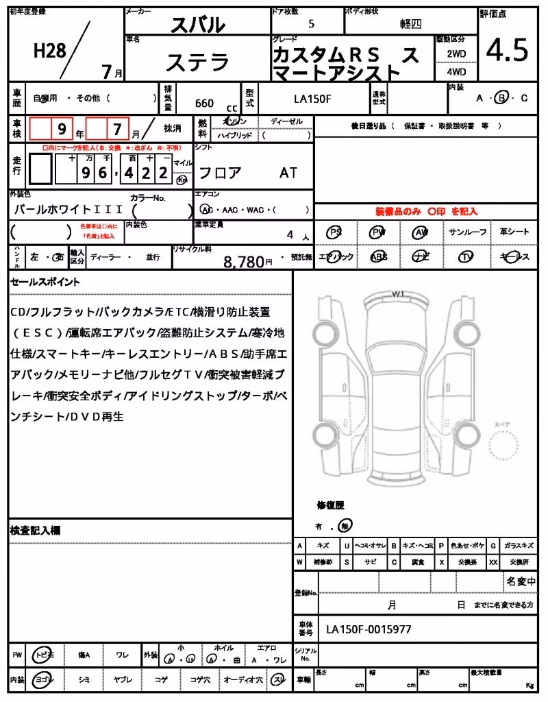 SUBARU STELLA
