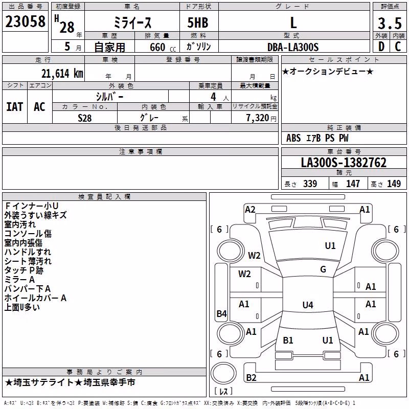DAIHATSU MIRA E:S