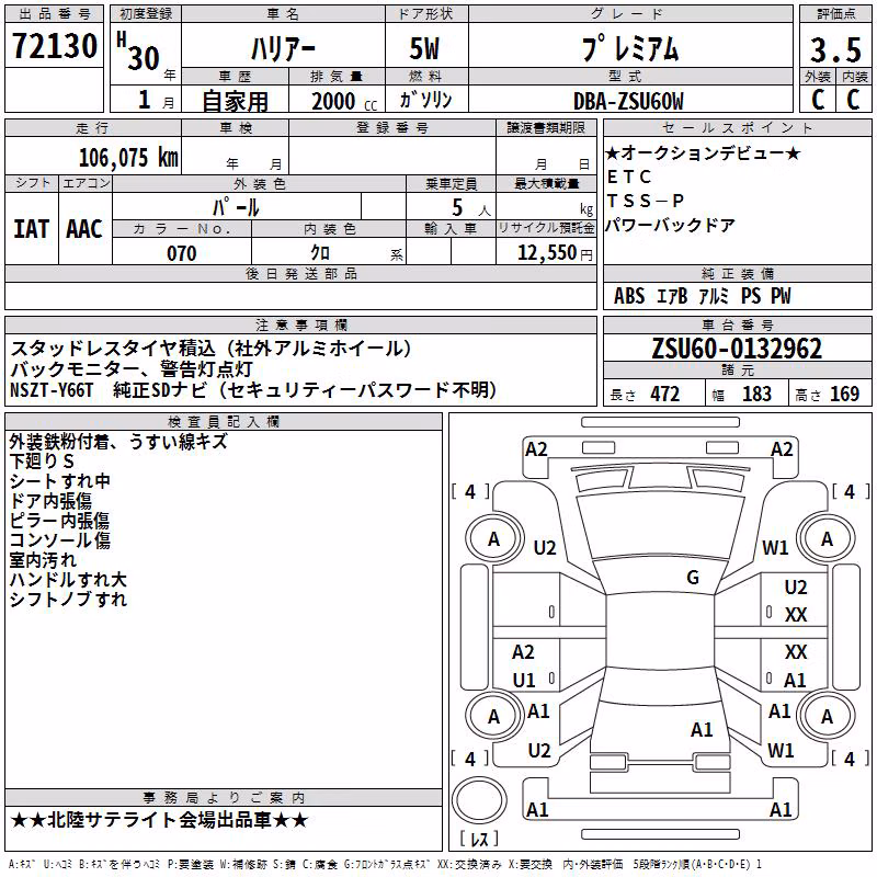 TOYOTA HARRIER