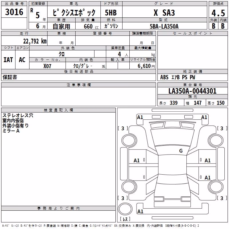 TOYOTA PIXIS EPOCH