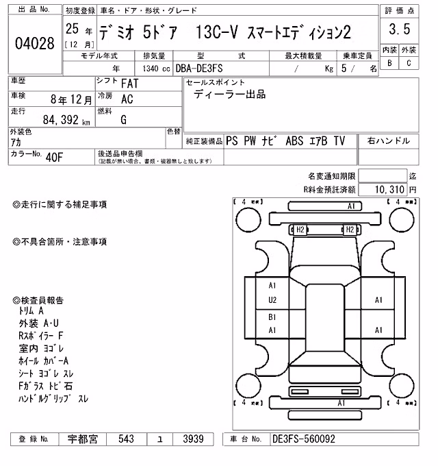 MAZDA DEMIO