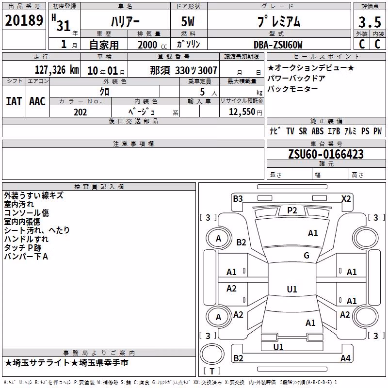 TOYOTA HARRIER