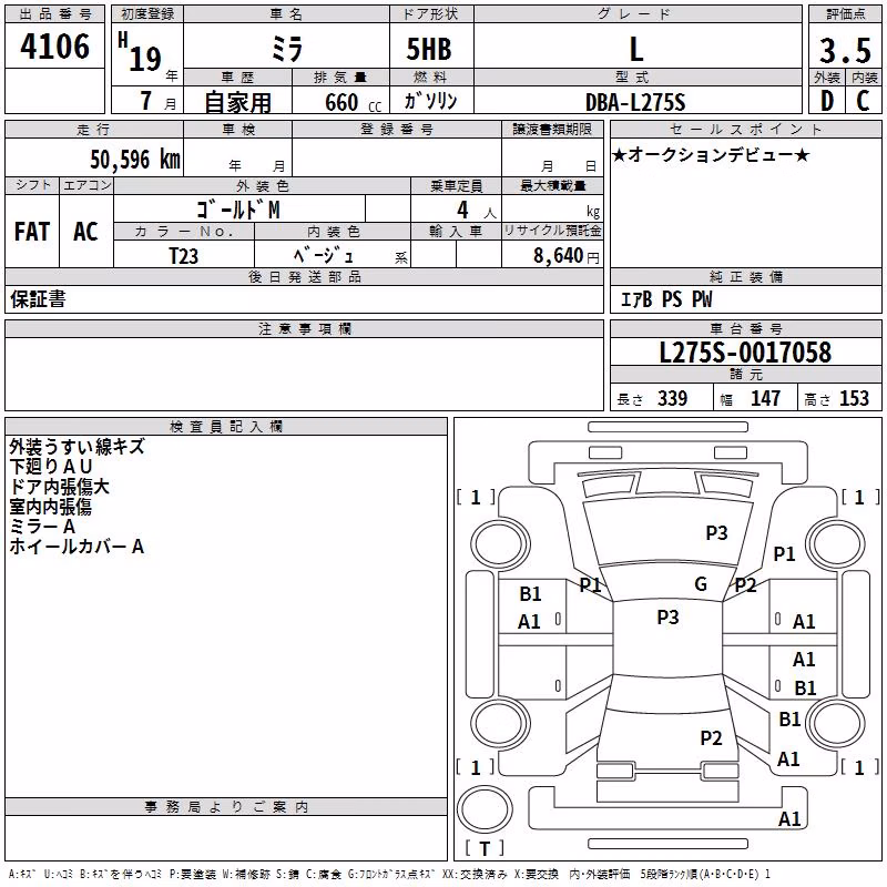 DAIHATSU MIRA