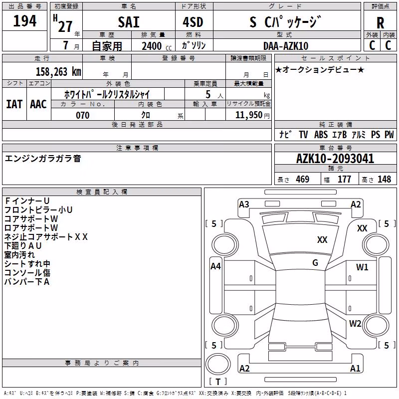 TOYOTA SAI