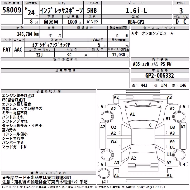 SUBARU IMPREZA