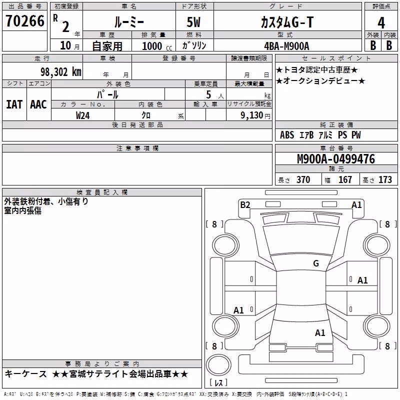 TOYOTA ROOMY