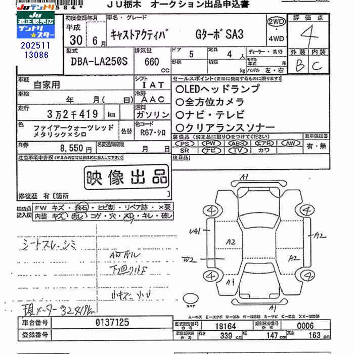 DAIHATSU CAST