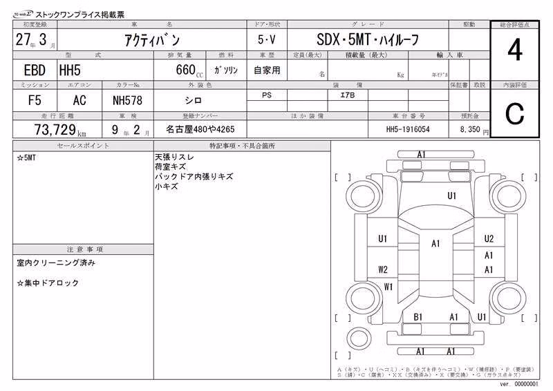 HONDA ACTY