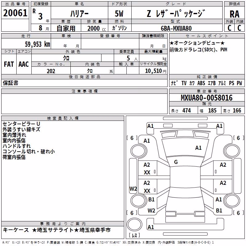 TOYOTA HARRIER
