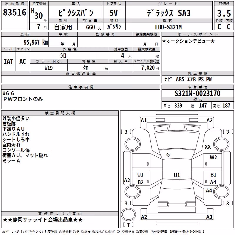 TOYOTA PIXIS VAN
