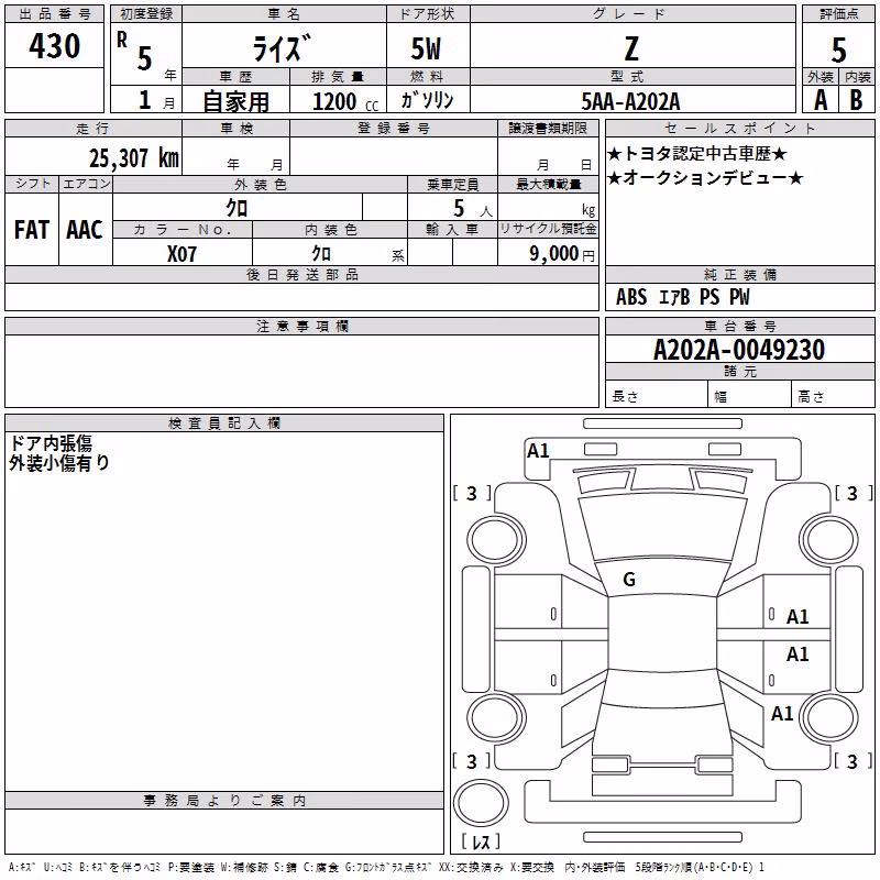 TOYOTA RAIZE