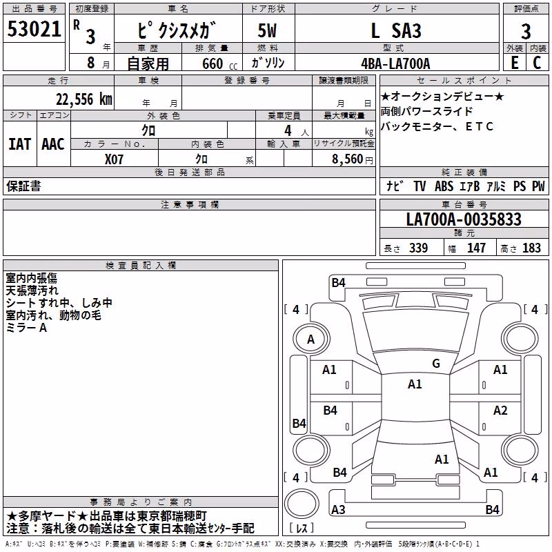 TOYOTA PIXIS MEGA