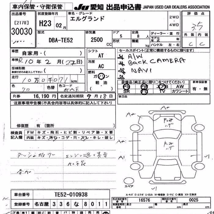 NISSAN ELGRAND