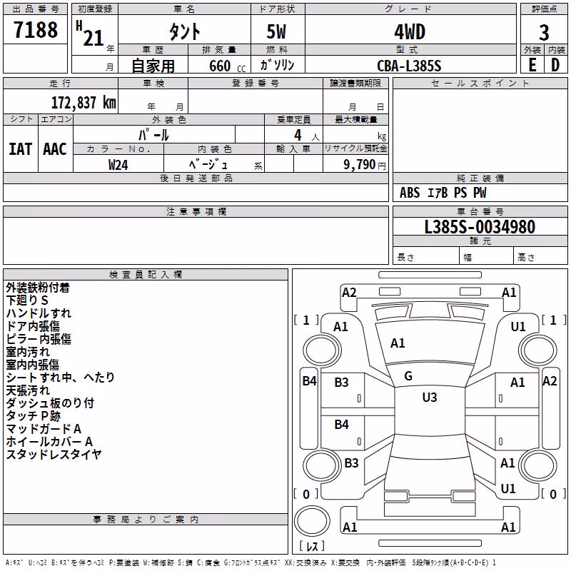 DAIHATSU TANTO