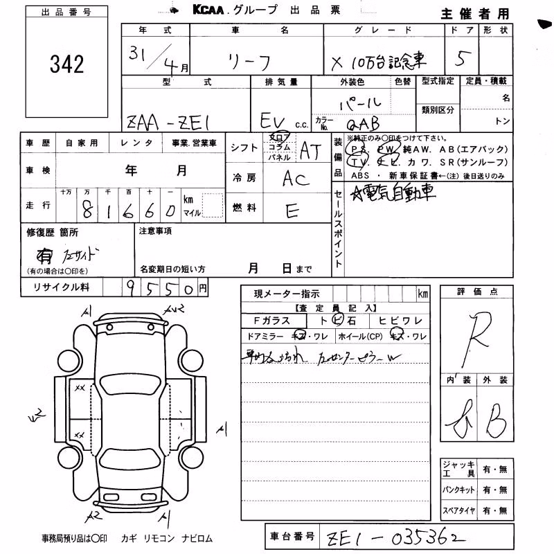 NISSAN LEAF