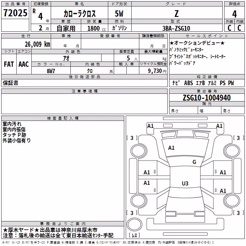 TOYOTA COROLLA CROSS