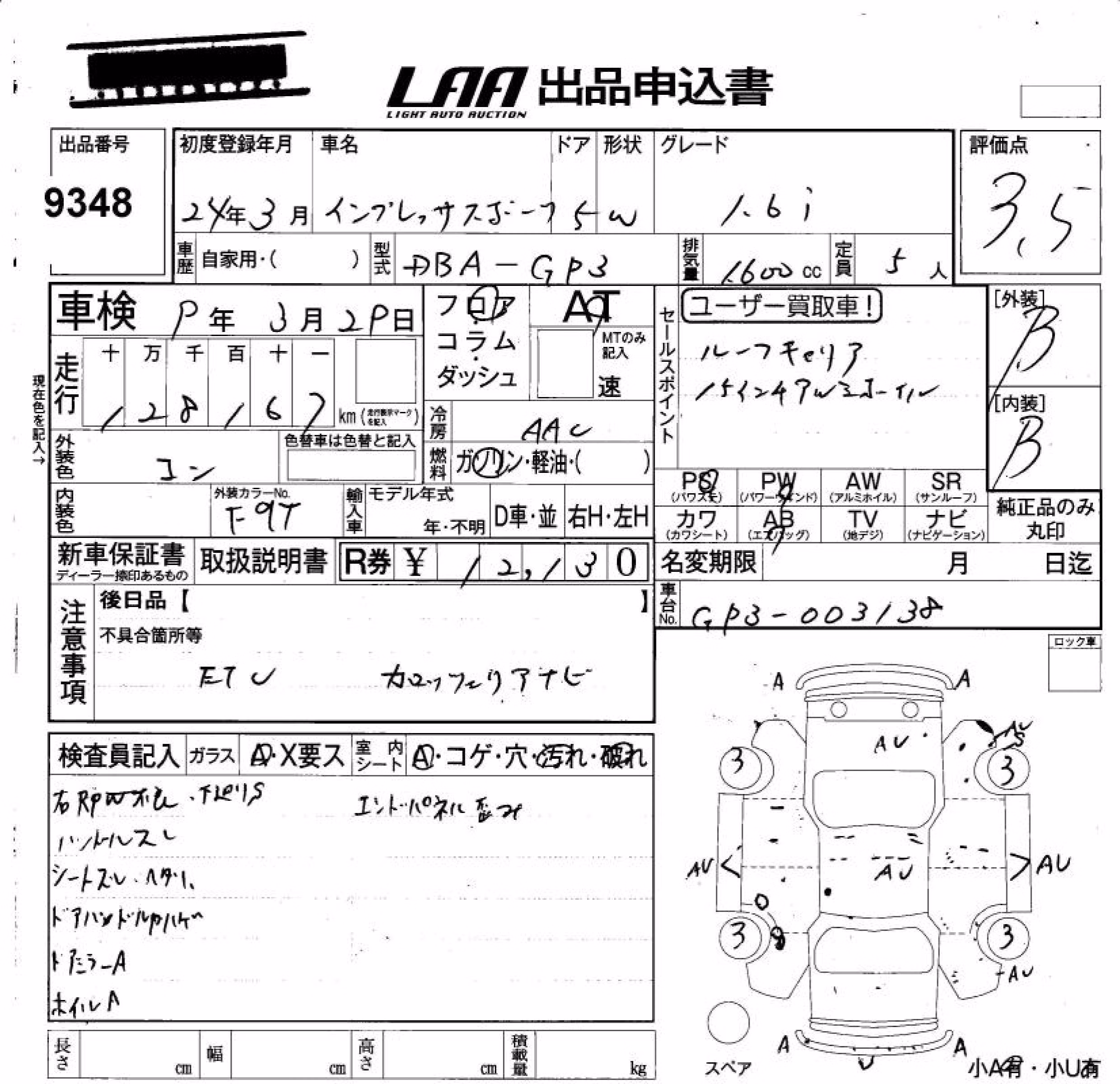 SUBARU IMPREZA