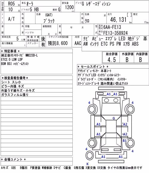 NISSAN AURA