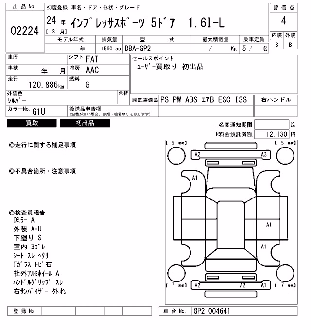 SUBARU IMPREZA