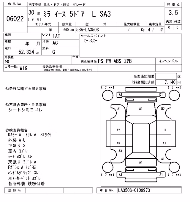 DAIHATSU MIRA E:S
