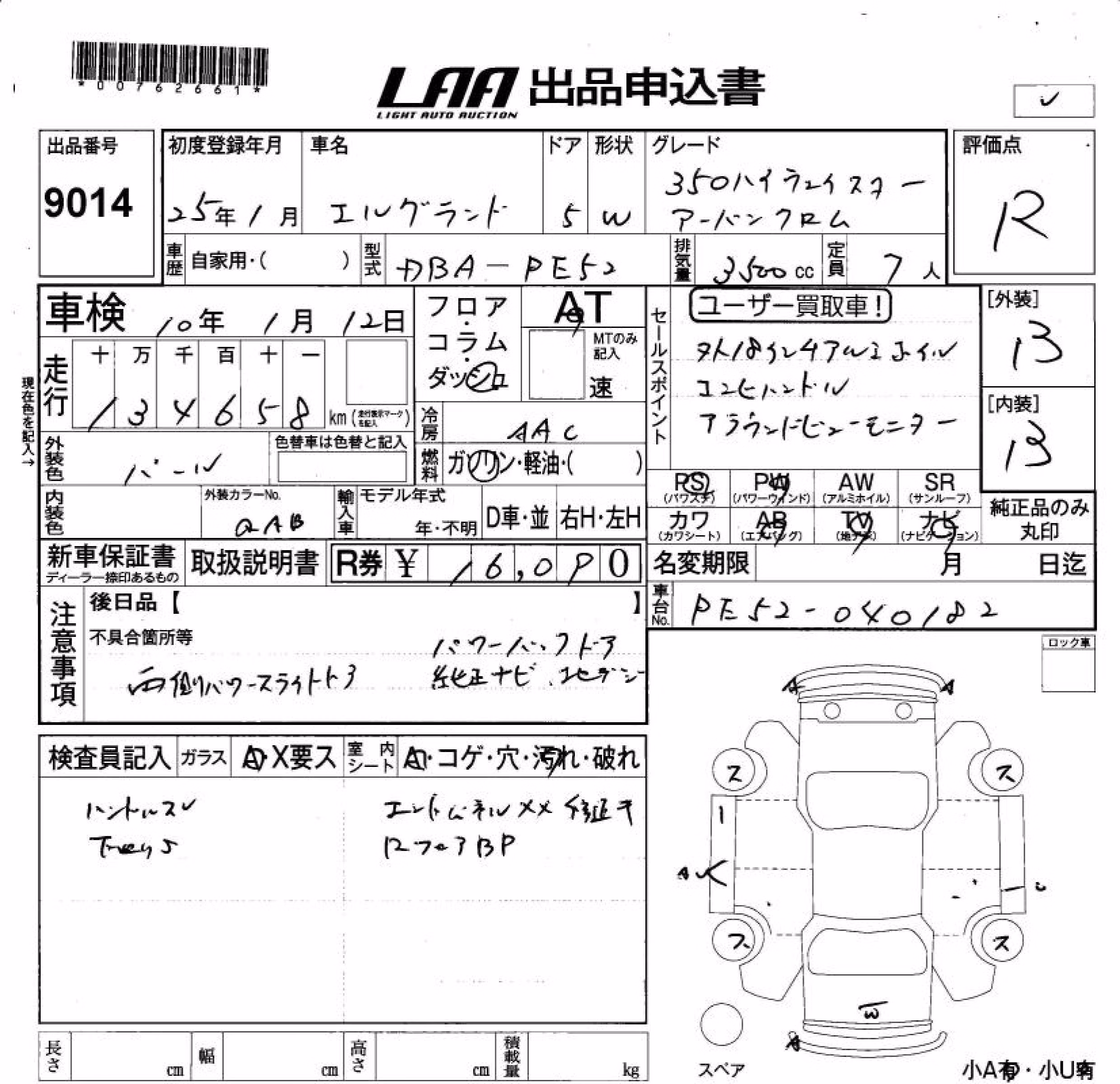 NISSAN ELGRAND