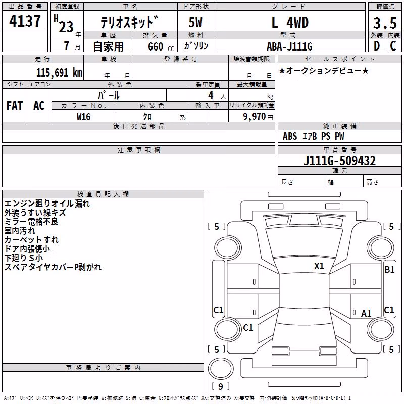 DAIHATSU TERIOS KID