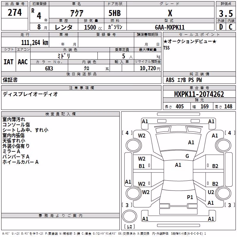 TOYOTA AQUA