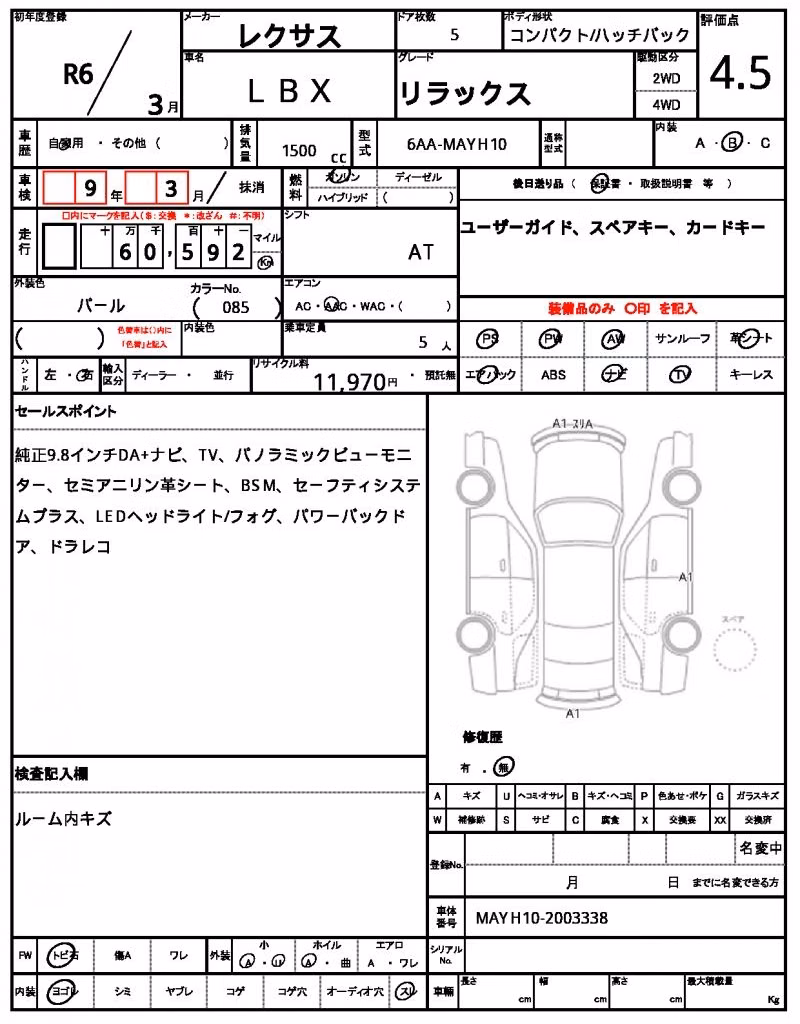 LEXUS LBX