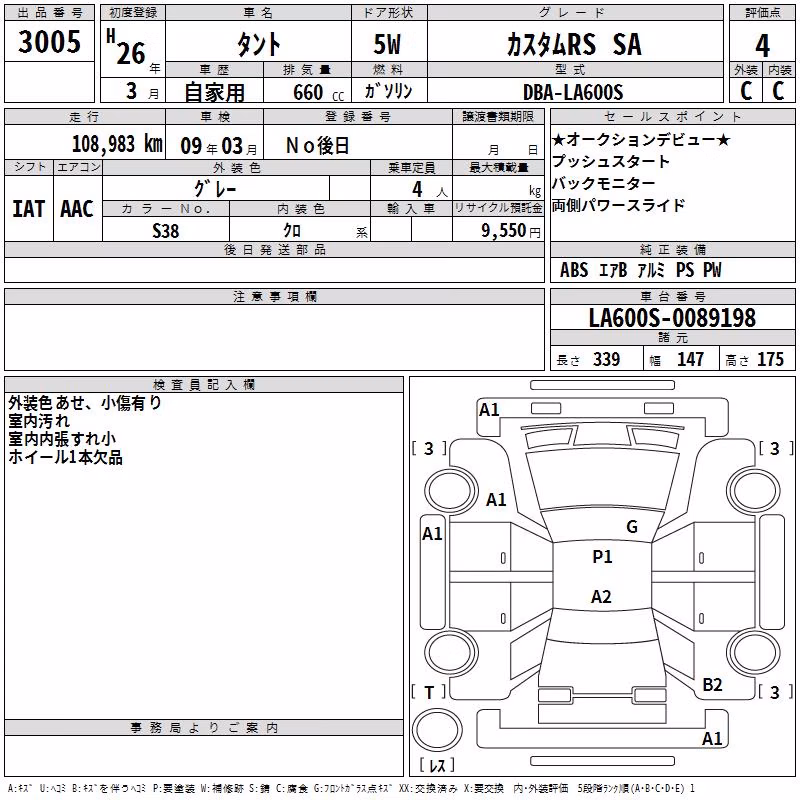 DAIHATSU TANTO