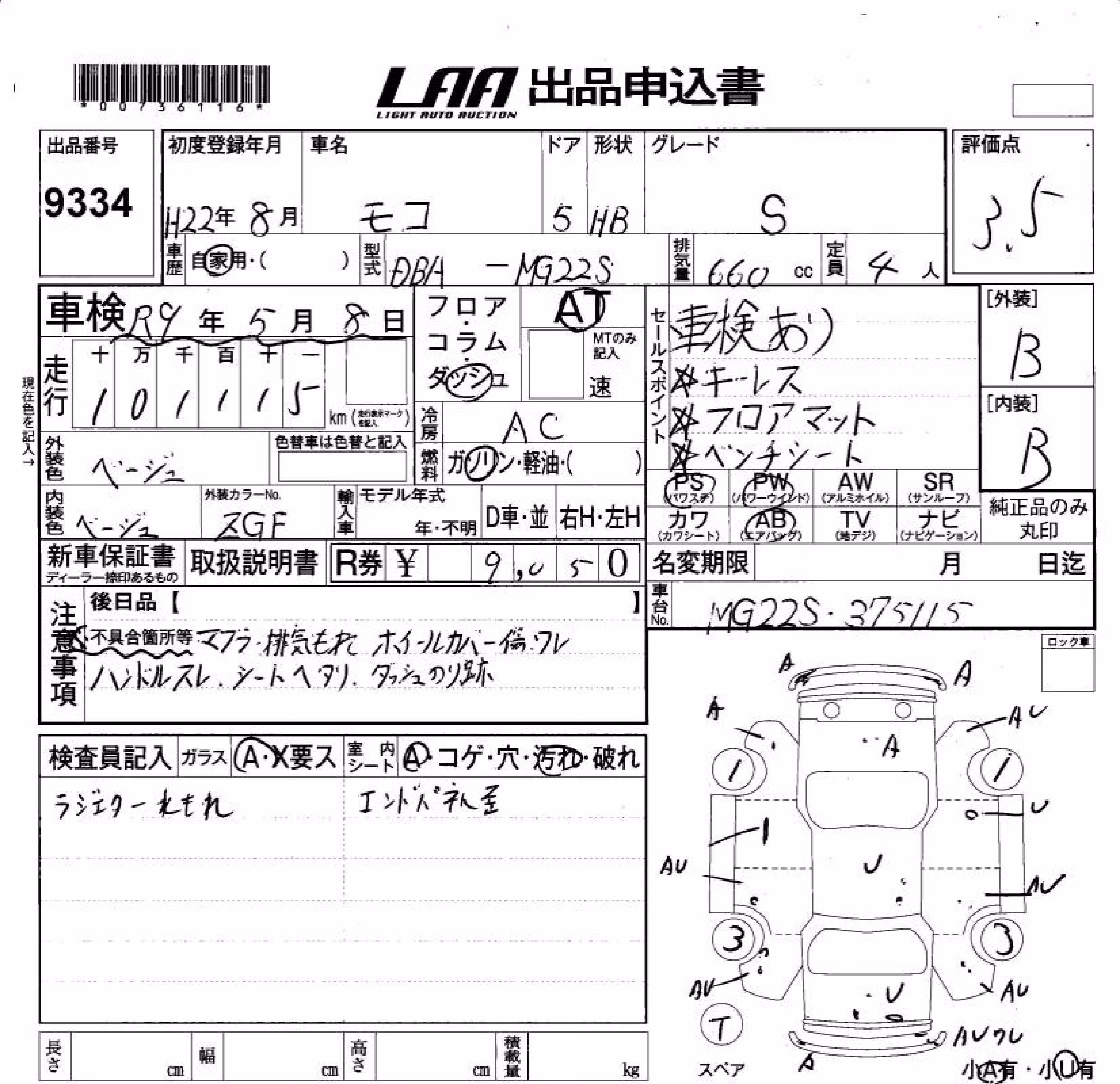 NISSAN MOCO