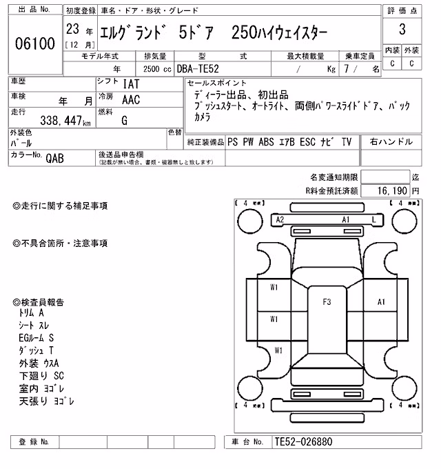 NISSAN ELGRAND