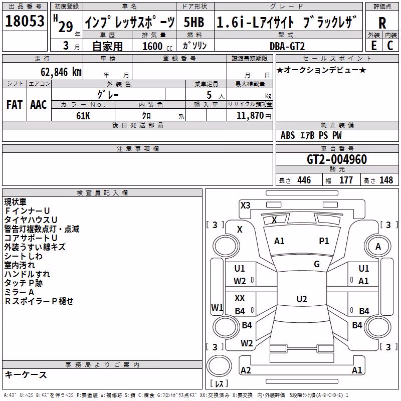 SUBARU IMPREZA