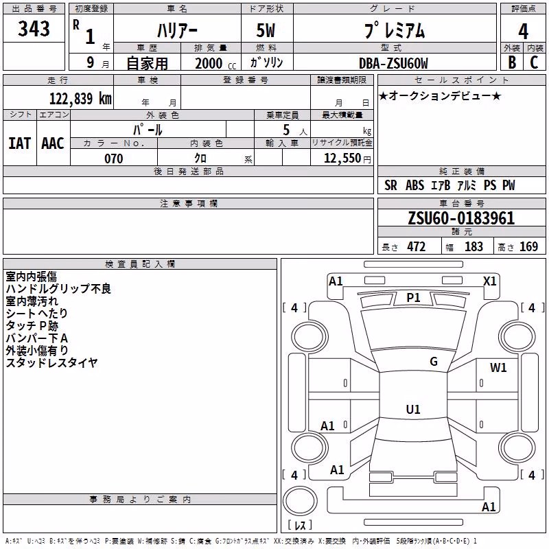 TOYOTA HARRIER