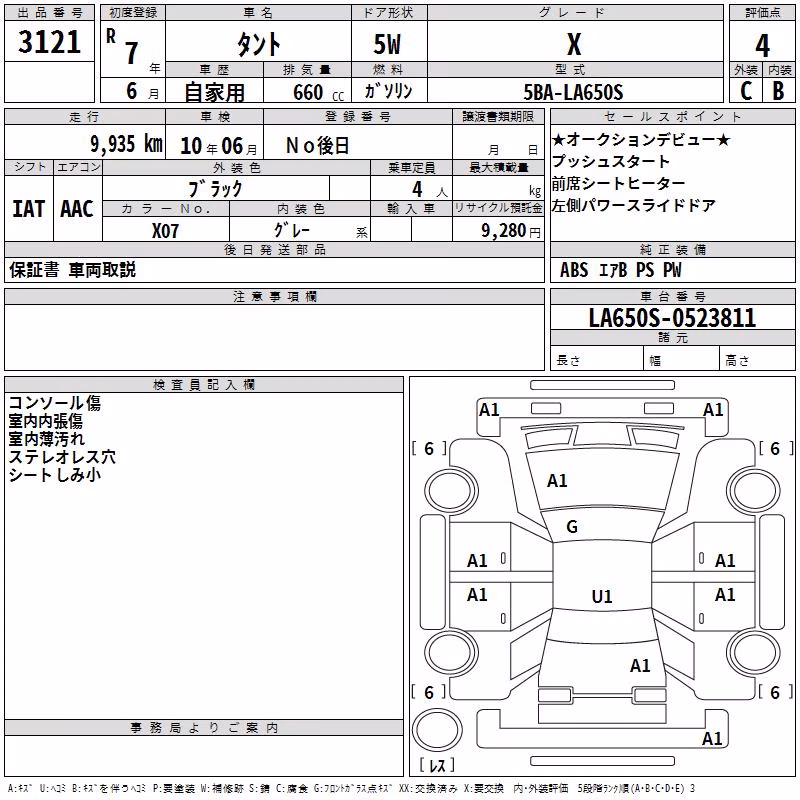 DAIHATSU TANTO