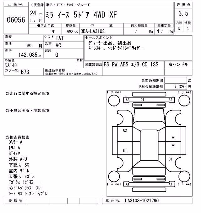 DAIHATSU MIRA E:S