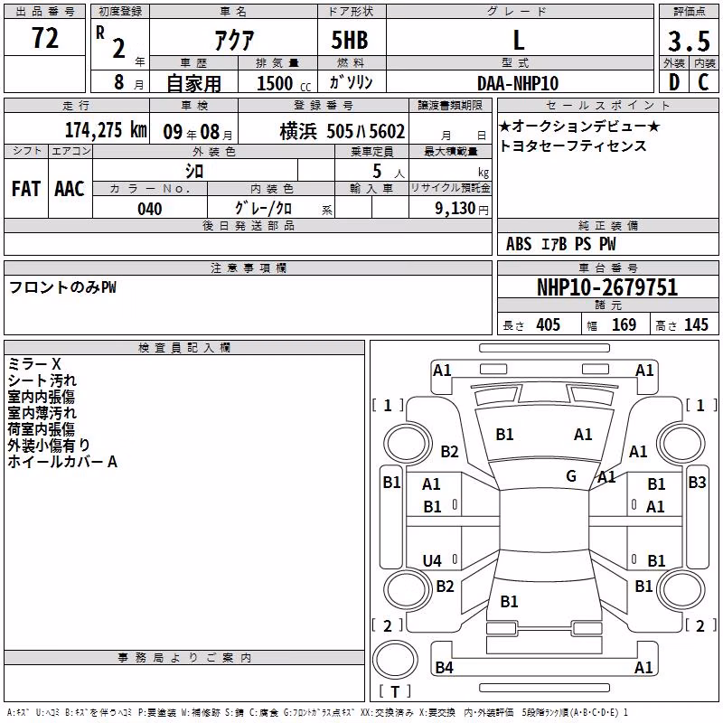 TOYOTA AQUA