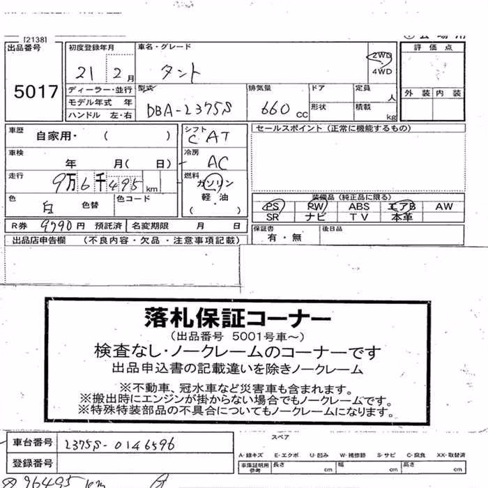 DAIHATSU TANTO