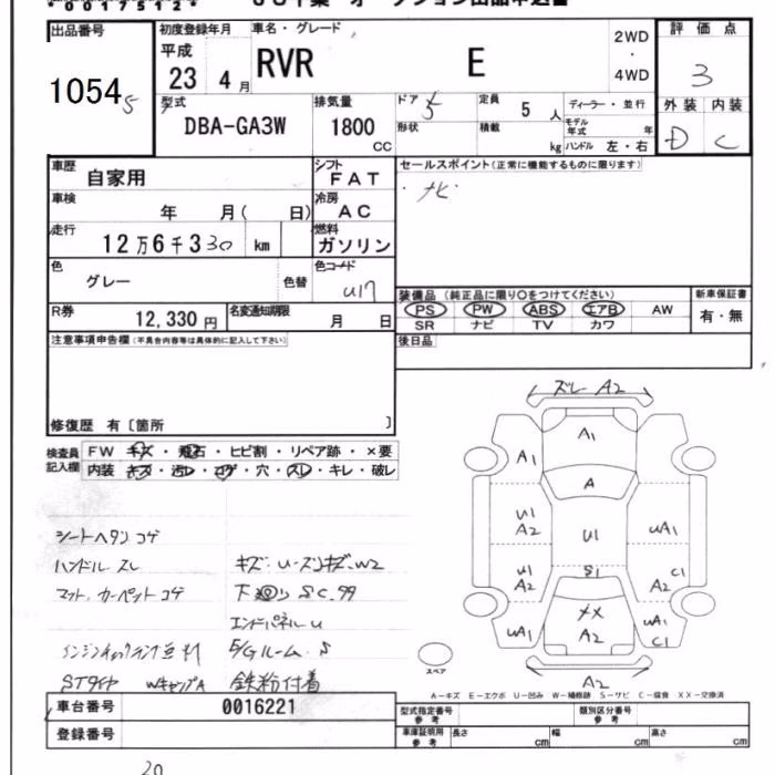 MITSUBISHI RVR