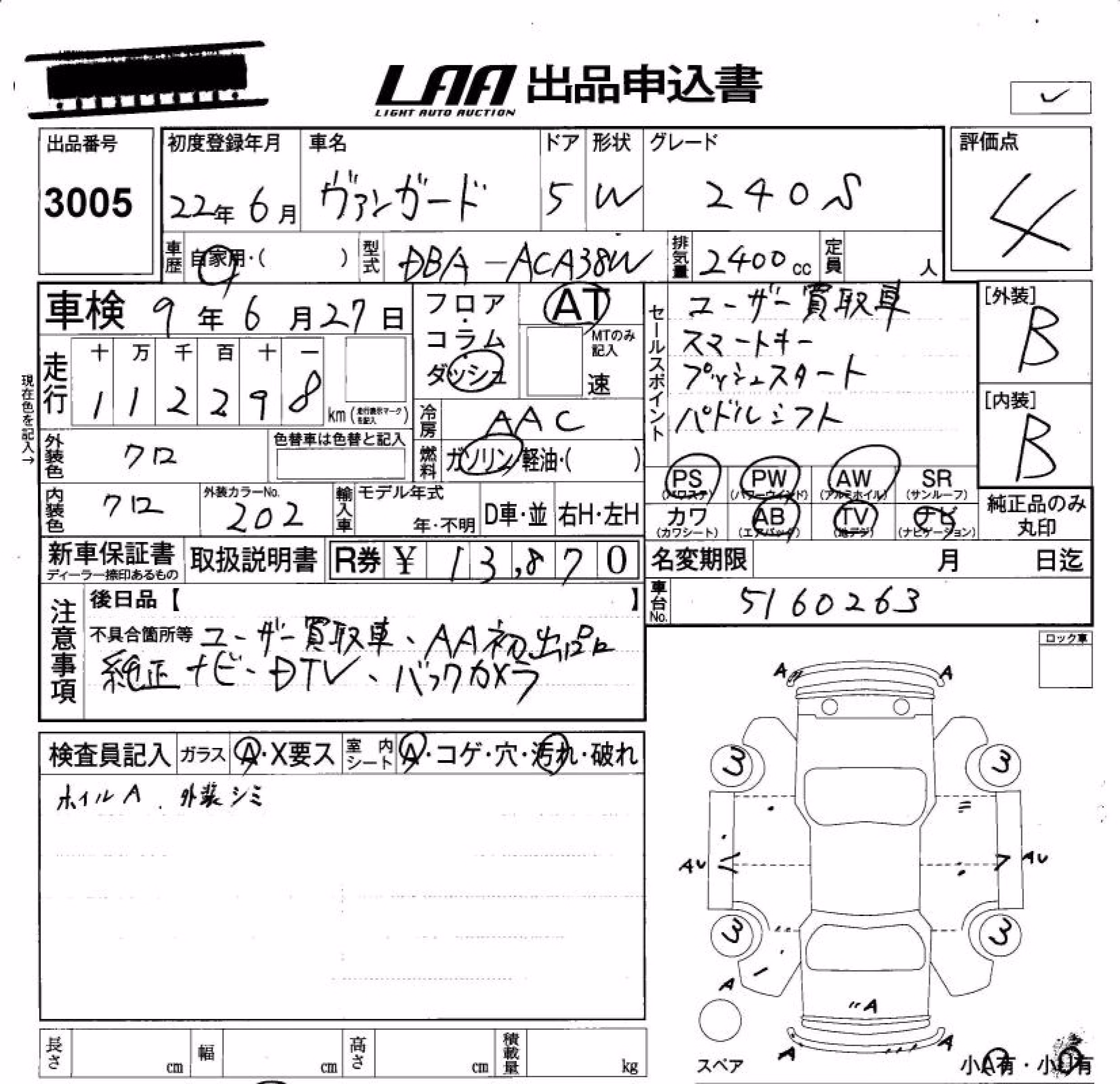 TOYOTA VANGUARD