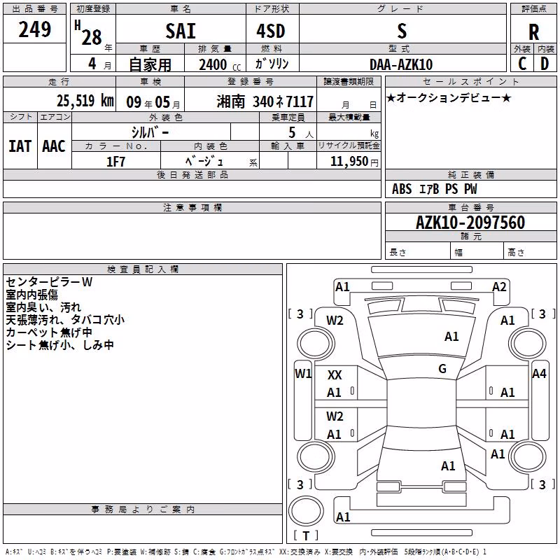 TOYOTA SAI