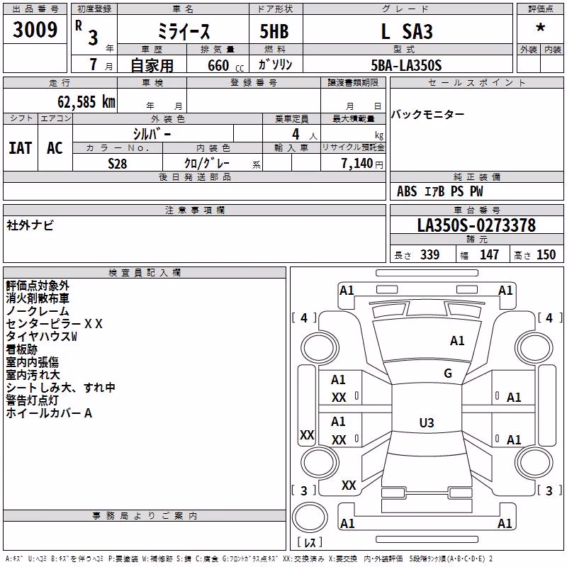 DAIHATSU MIRA E:S