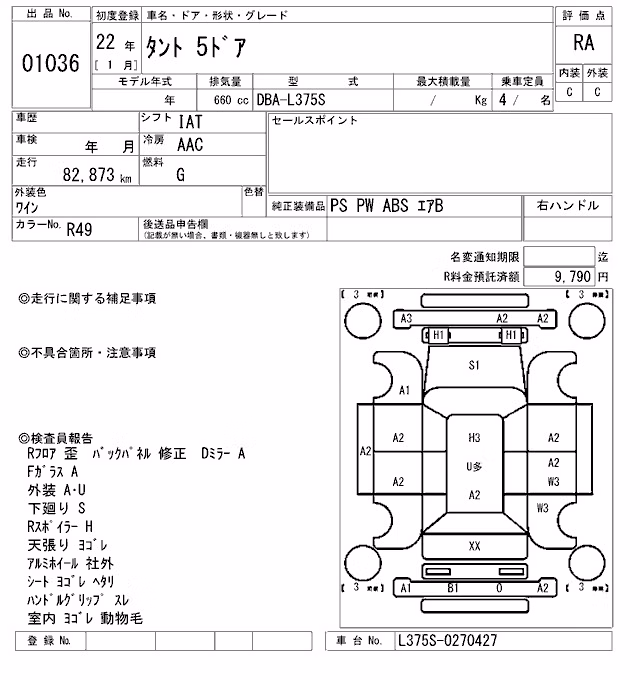 DAIHATSU TANTO