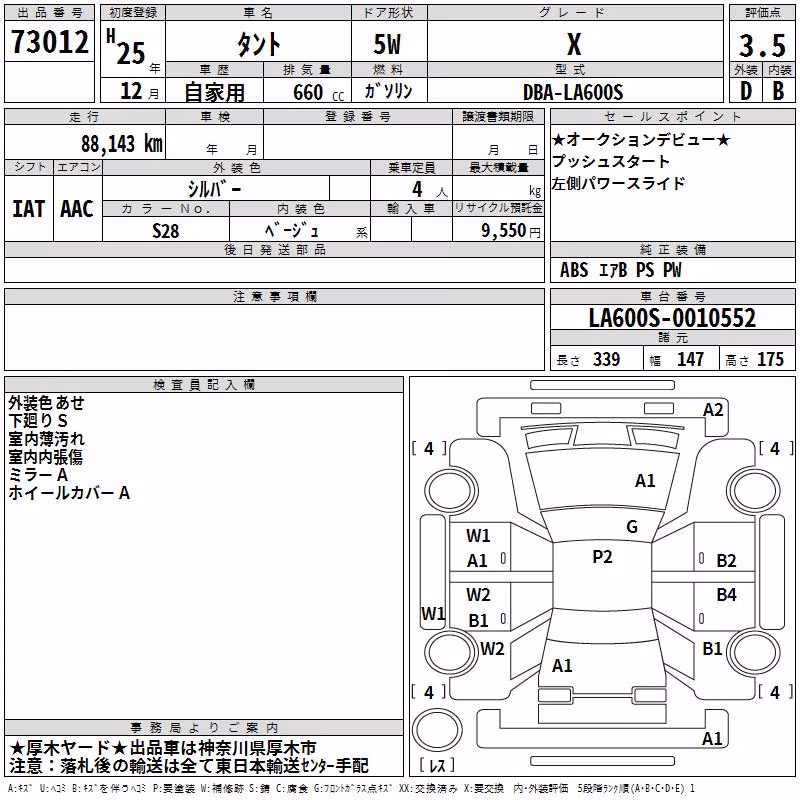 DAIHATSU TANTO