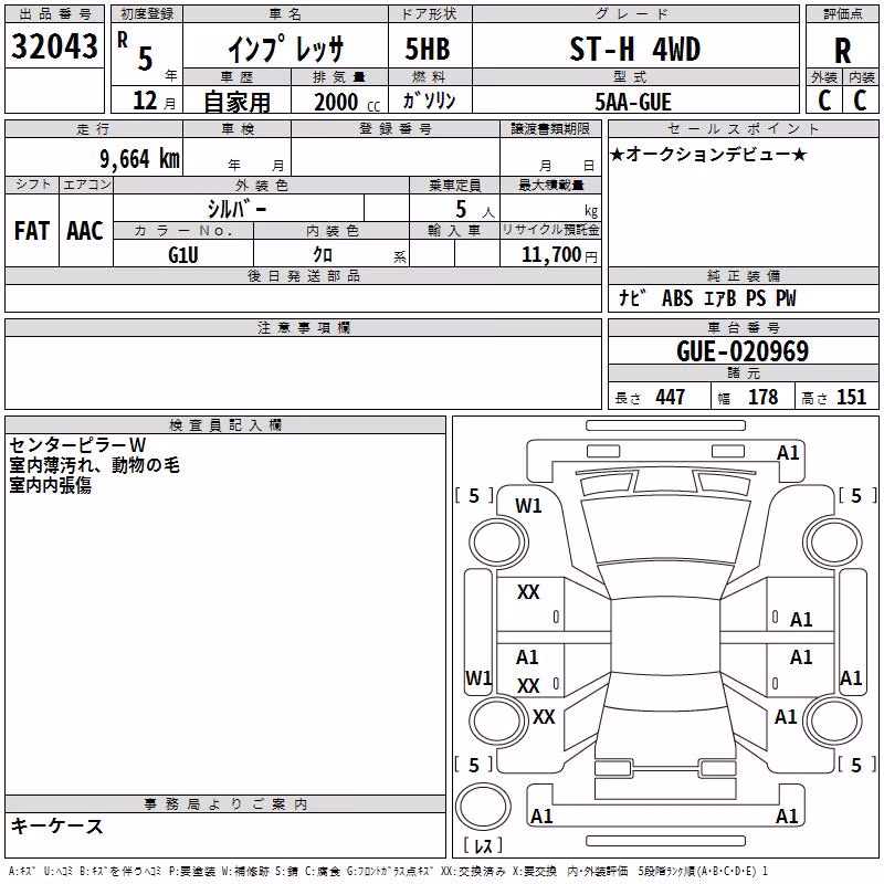 SUBARU IMPREZA