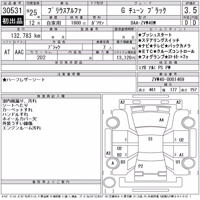 TOYOTA PRIUS ALPHA