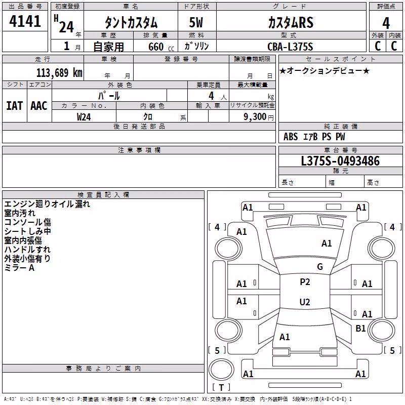 DAIHATSU TANTO