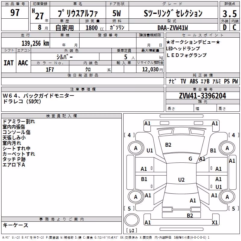 TOYOTA PRIUS ALPHA