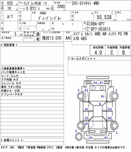 SUBARU XV