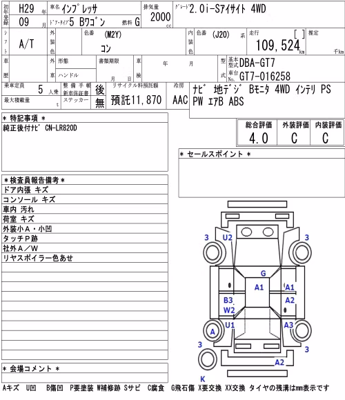 SUBARU IMPREZA