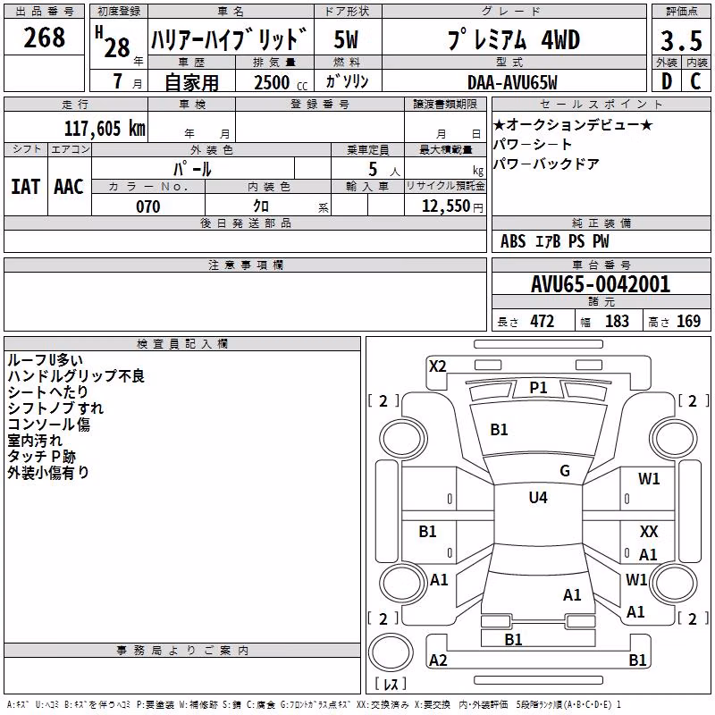 TOYOTA HARRIER